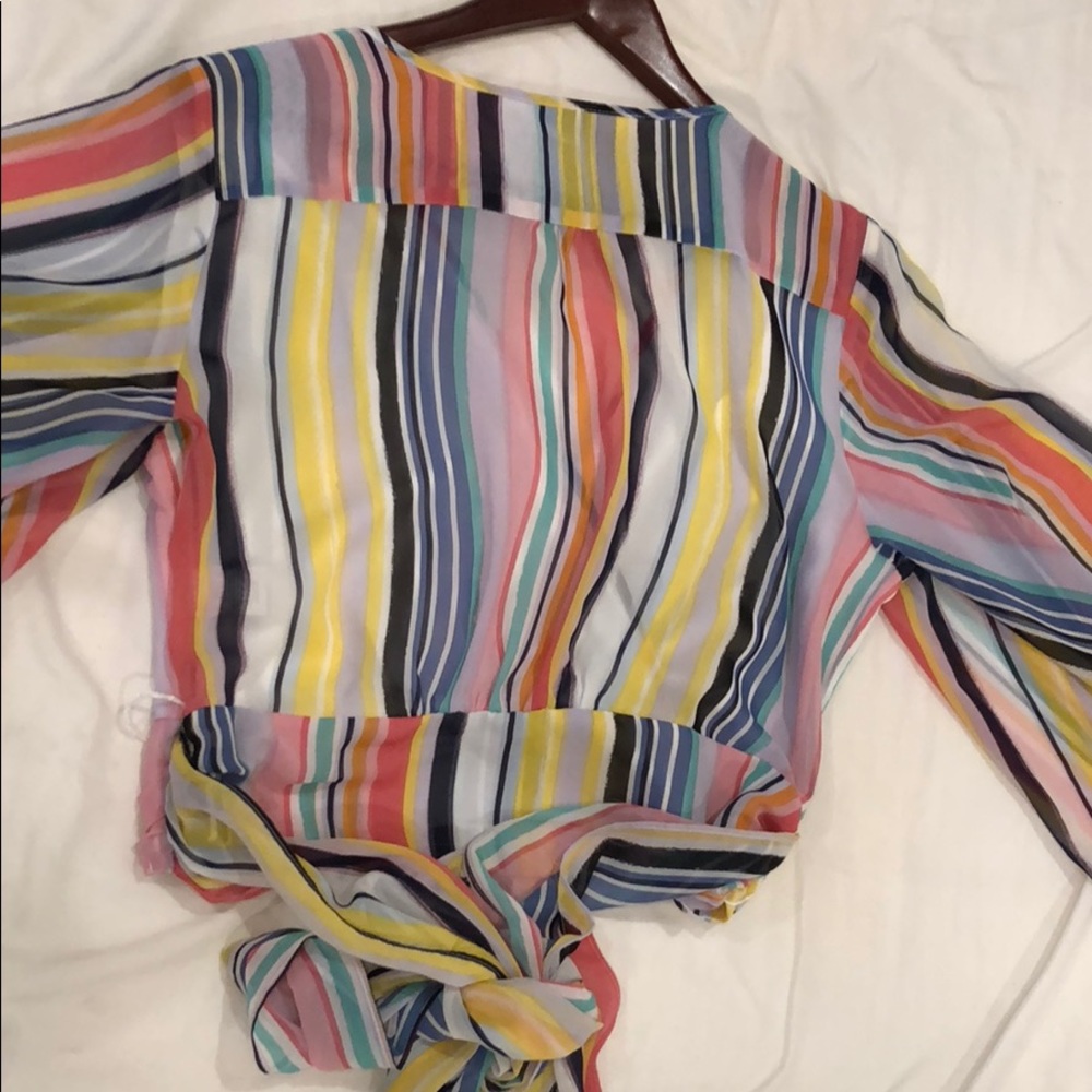 Colorful summer blouse - Picture 6 of 8
